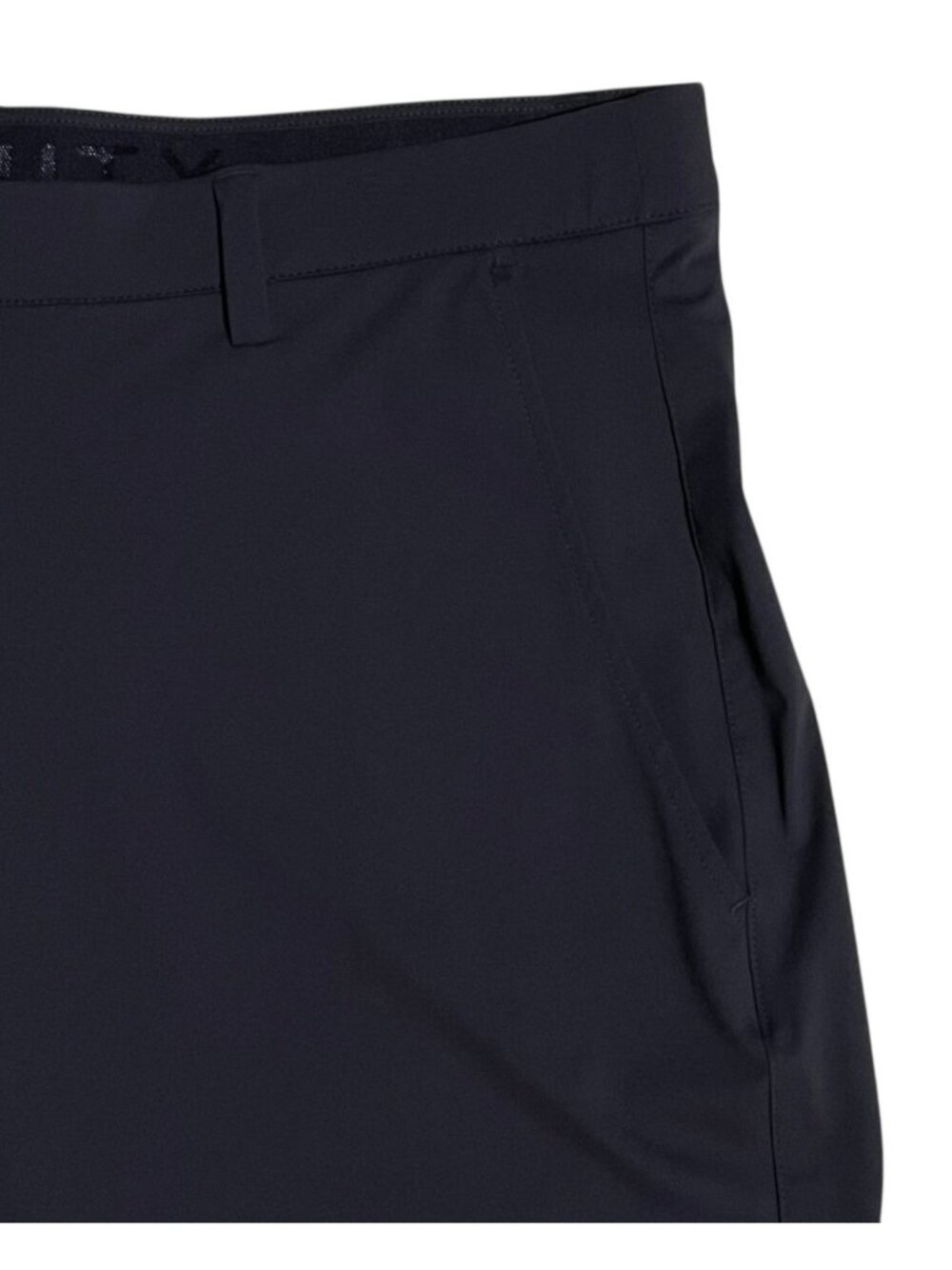 Infinity Mens Performance Chino Shorts 38 Navy 4-Way Stretch Golf NWT Preppy - Picture 4 of 6